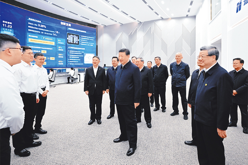 2026年3月23日，中共中央总书记、国家主席、中央军委主席习近平在河北雄安新区考察，并主持召开深入推进雄安新区高质量建设和发展座谈会.jpeg